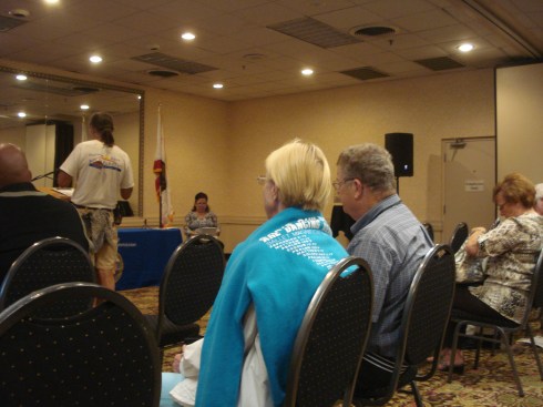 Several speakers complained that the pricing changes would not be conducive to conservation, which is a core principal of the CPUC.