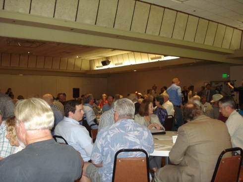 I would have been comforted by this room full of people but I found out most of  them were there under false pretenses.